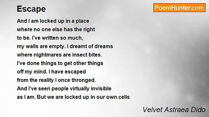 Velvet Astraea Dido - Escape