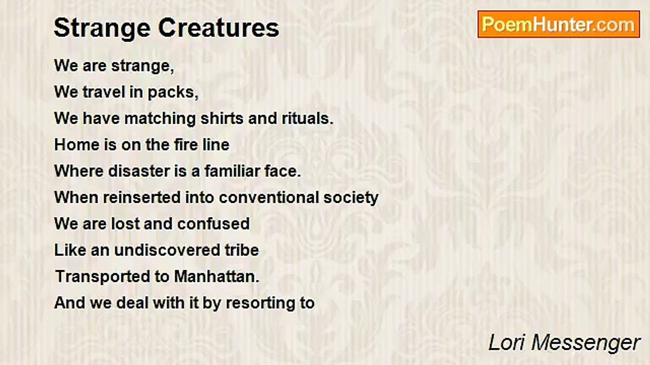 Lori Messenger - Strange Creatures