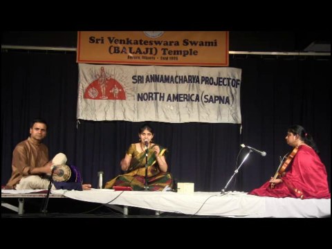 SAPNA: SRI ANNAMACHARYA PROJECT OF NA: ANNUAL EVENT 2014: SRI SOUMYA VARANASI: KURAI ONRUM ILLAI