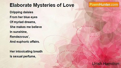 Uriah Hamilton - Elaborate Mysteries of Love