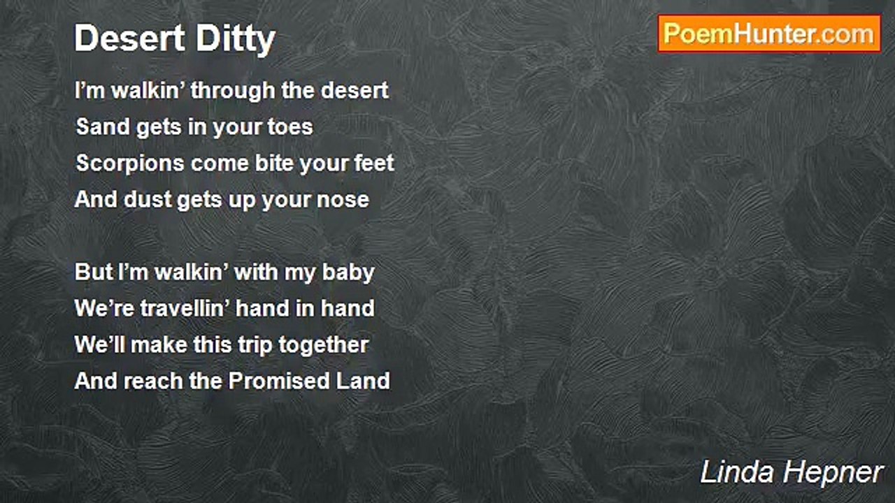Linda Hepner - Desert Ditty