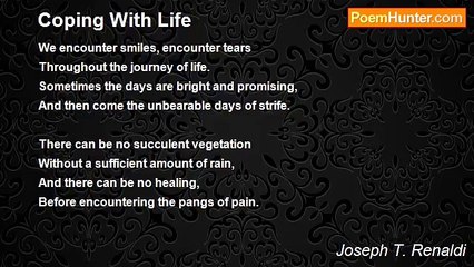 Joseph T. Renaldi - Coping With Life