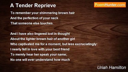 Uriah Hamilton - A Tender Reprieve