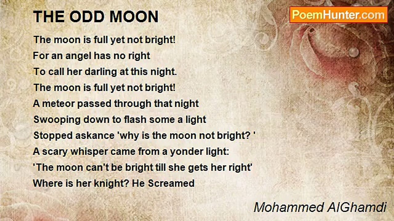 Mohammed AlGhamdi - THE ODD MOON