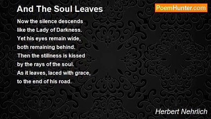Herbert Nehrlich - And The Soul Leaves