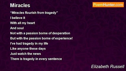 Elizabeth Russell - Miracles