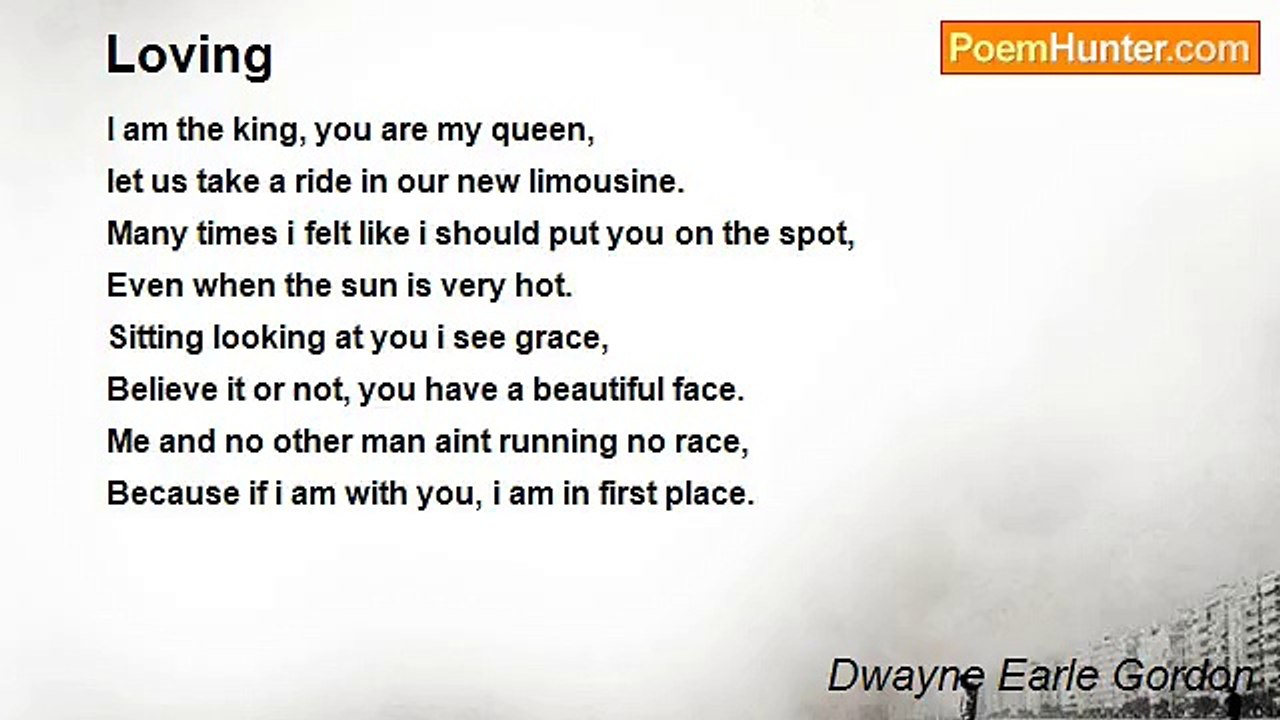 Dwayne Earle Gordon - Loving