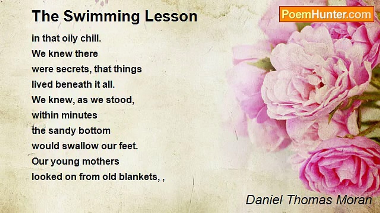 Daniel Thomas Moran - The Swimming Lesson