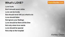 Ashley Olson - What's LOVE?