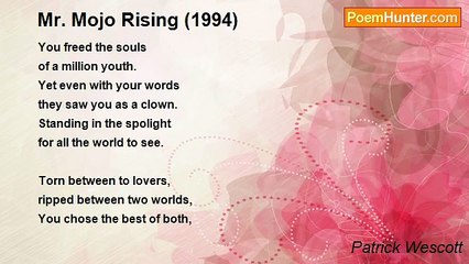 Patrick Wescott - Mr. Mojo Rising (1994)