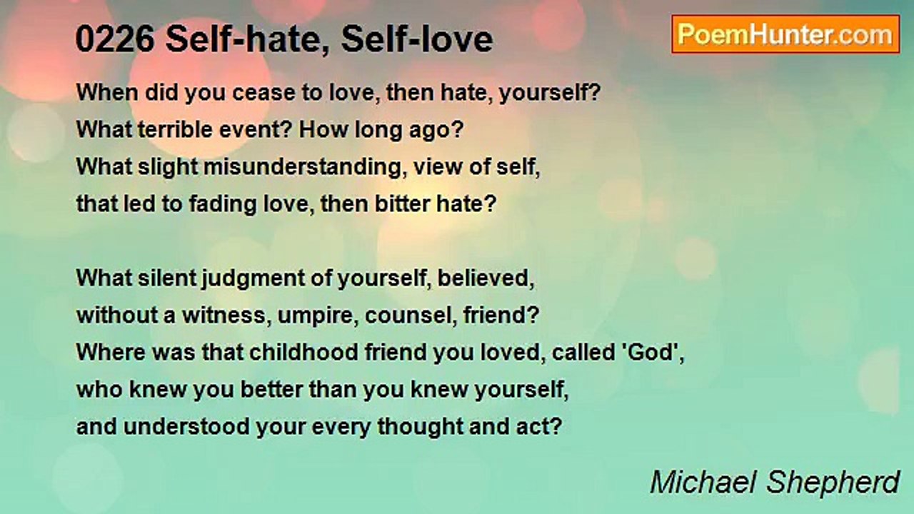 Michael Shepherd - 0226 Self-hate, Self-love