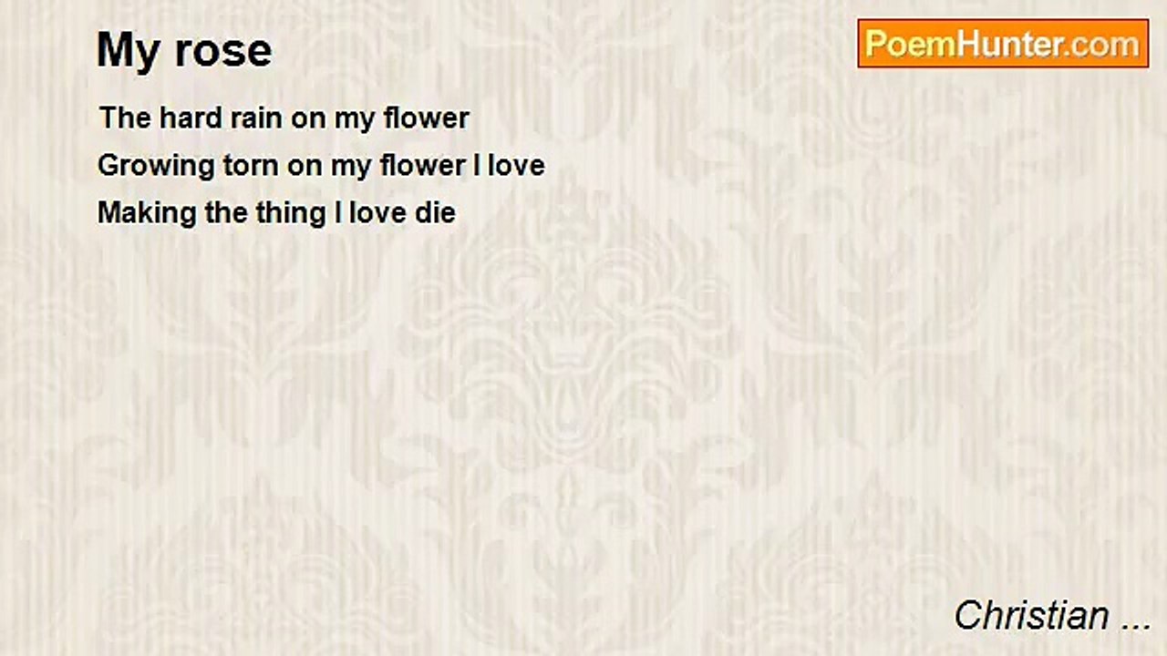 Christian ... - My rose