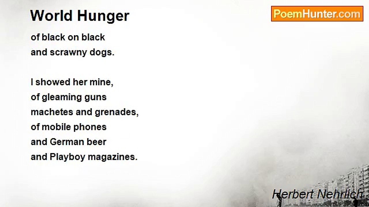 Herbert Nehrlich - World Hunger