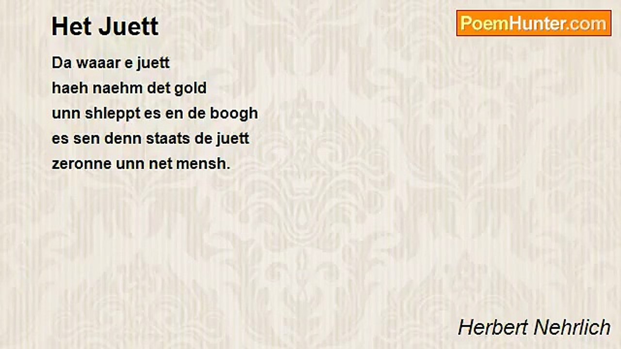 Herbert Nehrlich - Het Juett