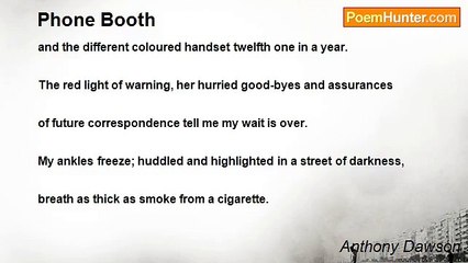 Anthony Dawson - Phone Booth