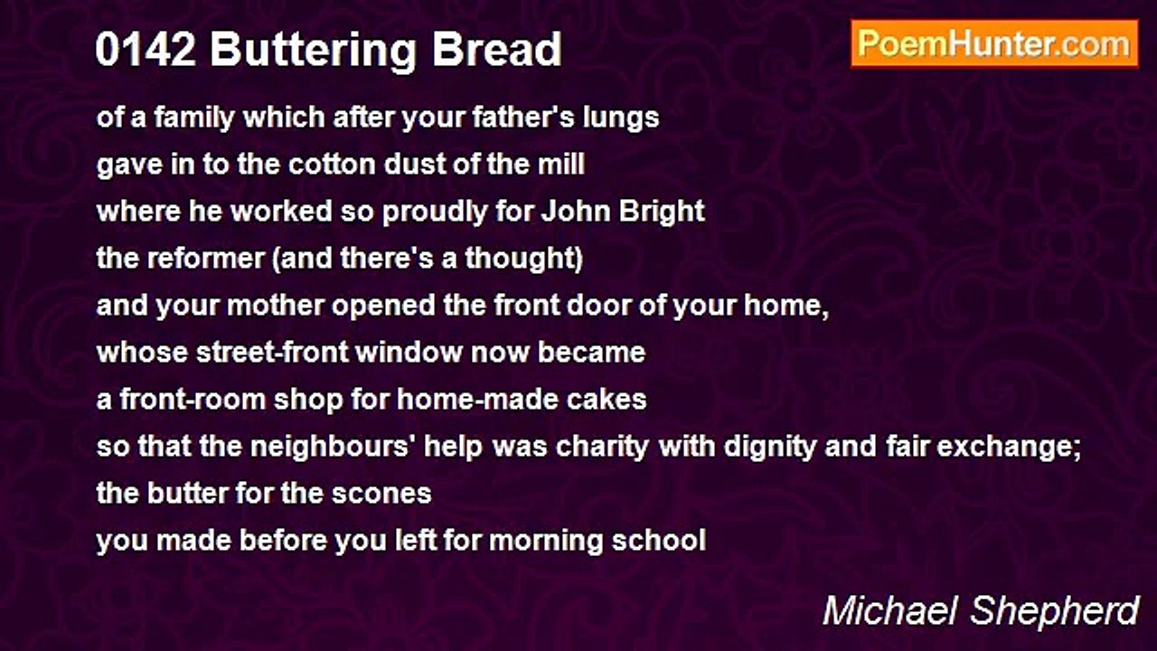 Michael Shepherd - 0142 Buttering Bread