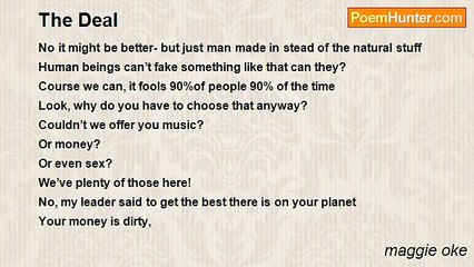 maggie oke - The Deal