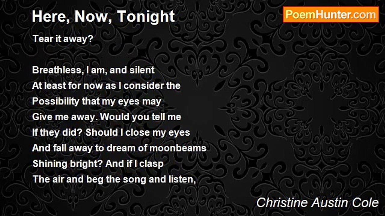 Christine Austin Cole - Here, Now, Tonight