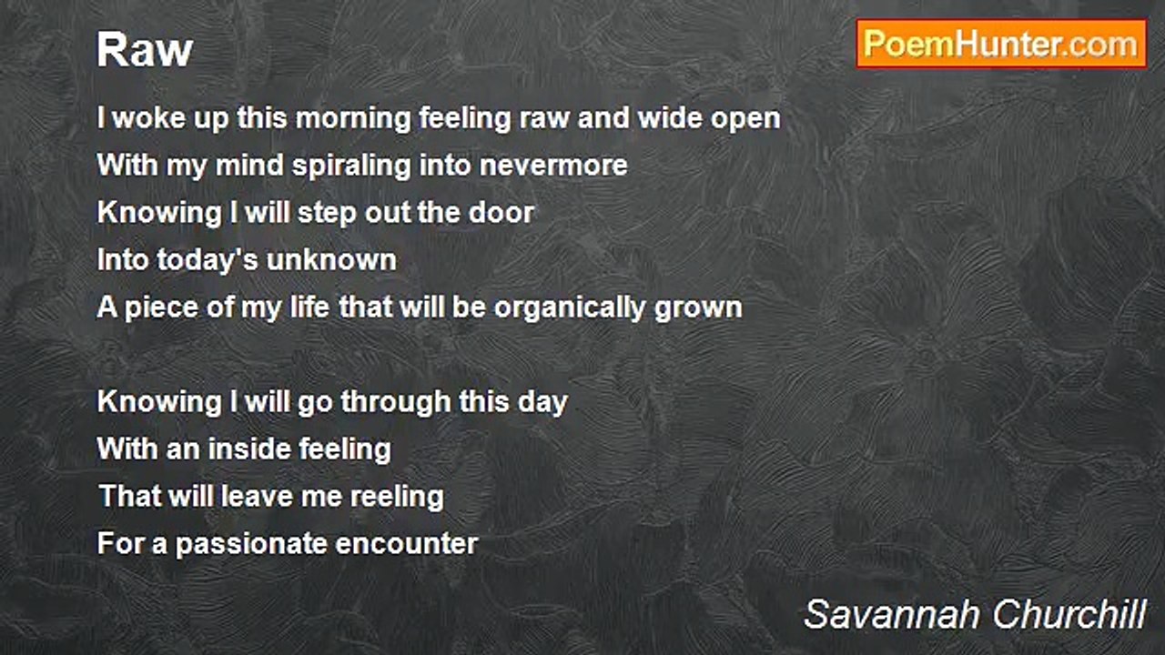 Savannah Churchill - Raw