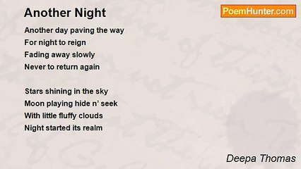 Deepa Thomas - Another Night