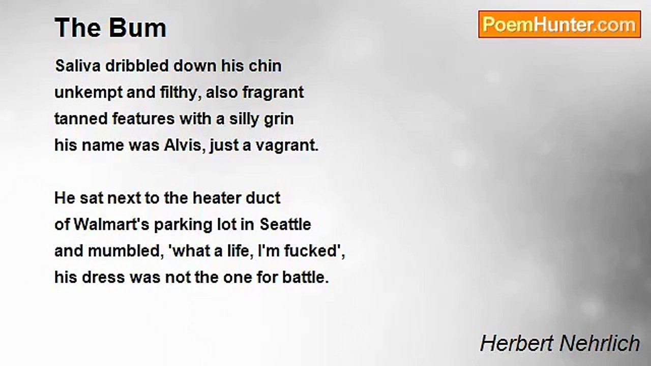 Herbert Nehrlich - The Bum
