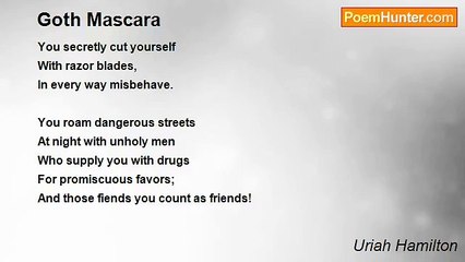 Uriah Hamilton - Goth Mascara