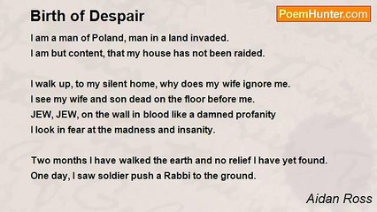 Aidan Ross - Birth of Despair