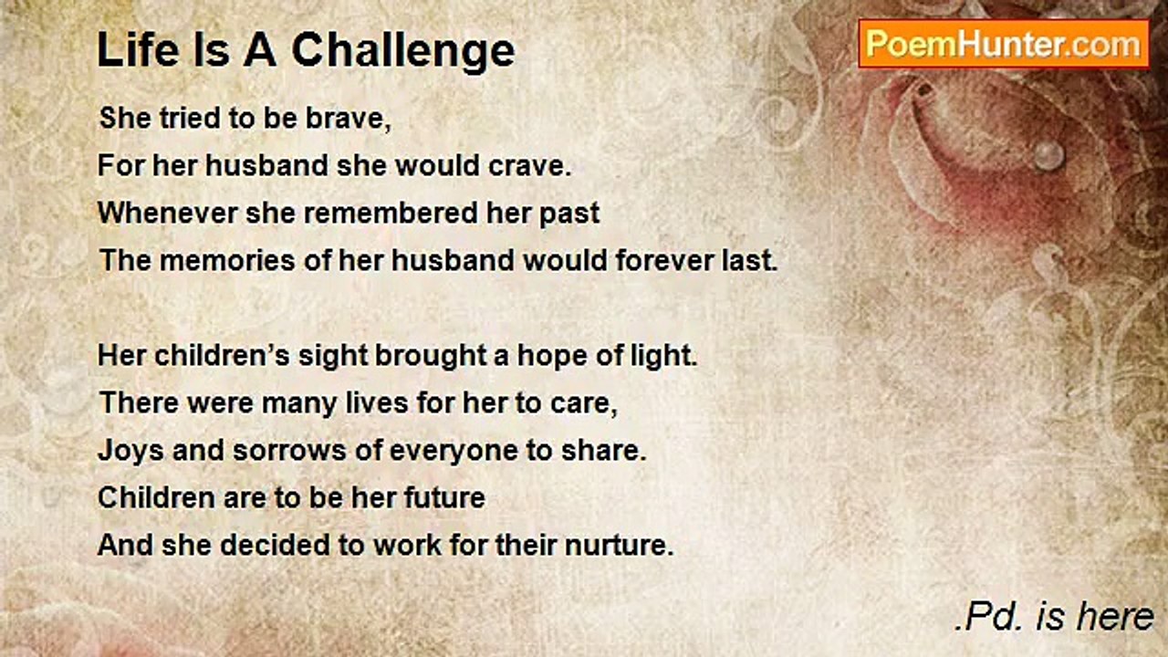 .Pd. is here - Life Is A Challenge