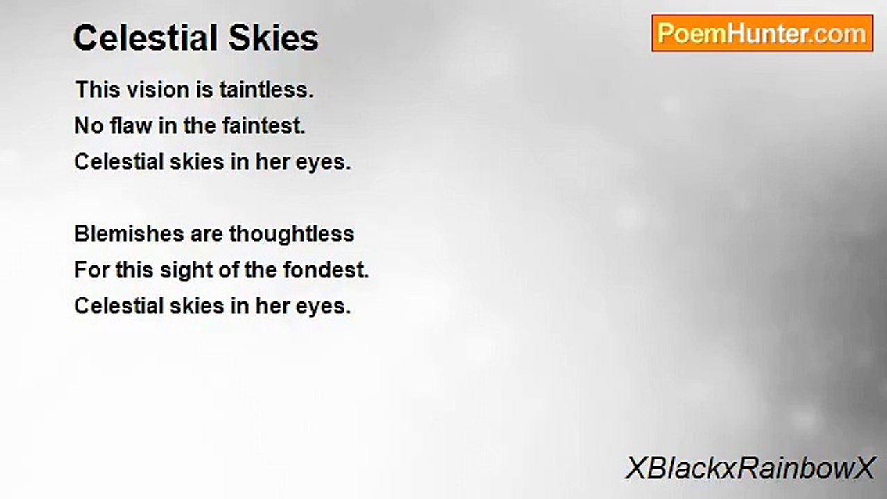 XBlackxRainbowX - Celestial Skies