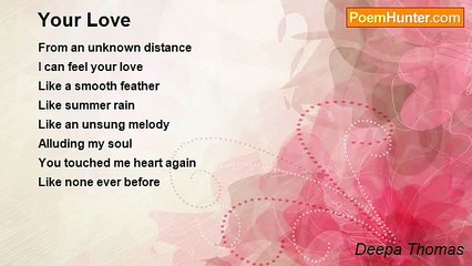 Deepa Thomas - Your Love