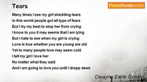 Dwayne Earle Gordon - Tears