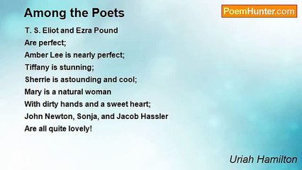 Uriah Hamilton - Among the Poets