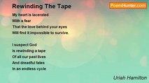 Uriah Hamilton - Rewinding The Tape