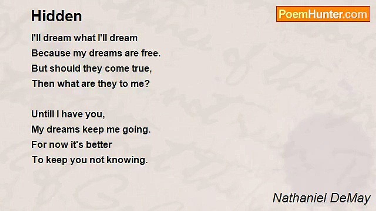 Nathaniel DeMay - Hidden