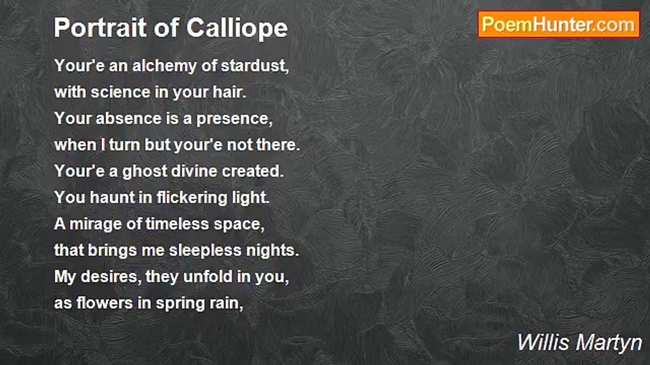 Willis Martyn - Portrait of Calliope