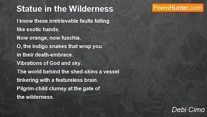 Debi Cimo - Statue in the Wilderness