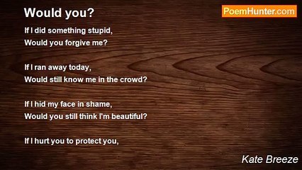 Kate Breeze - Would you?