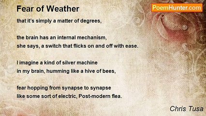 Chris Tusa - Fear of Weather