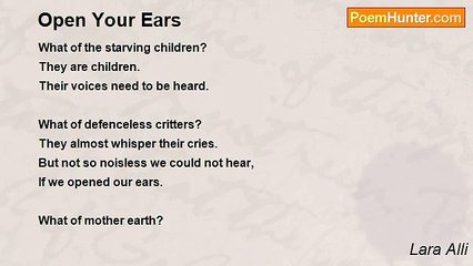 Lara Alli - Open Your Ears