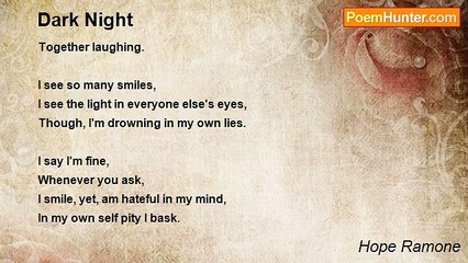 Hope Ramone - Dark Night