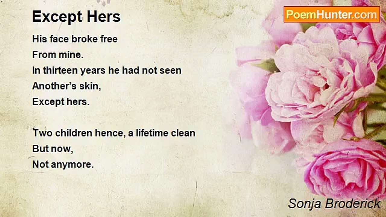 Sonja Broderick - Except Hers