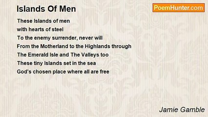 Jamie Gamble - Islands Of Men