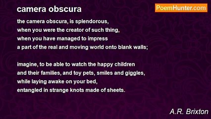 A.R. Brixton - camera obscura