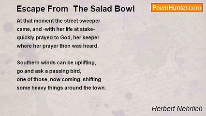 Herbert Nehrlich - Escape From  The Salad Bowl