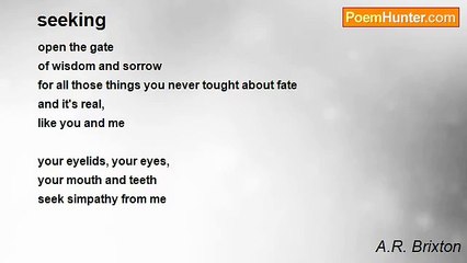 A.R. Brixton - seeking