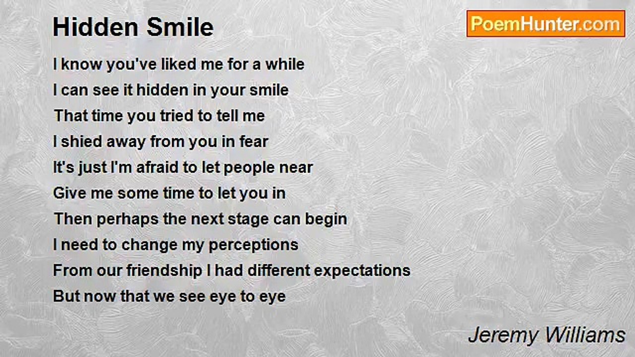 Jeremy Williams - Hidden Smile