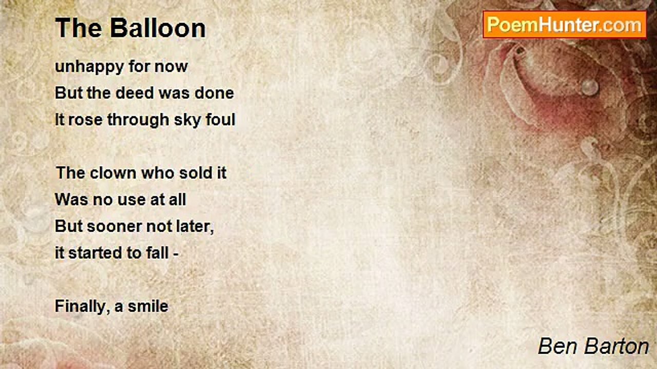 Ben Barton - The Balloon