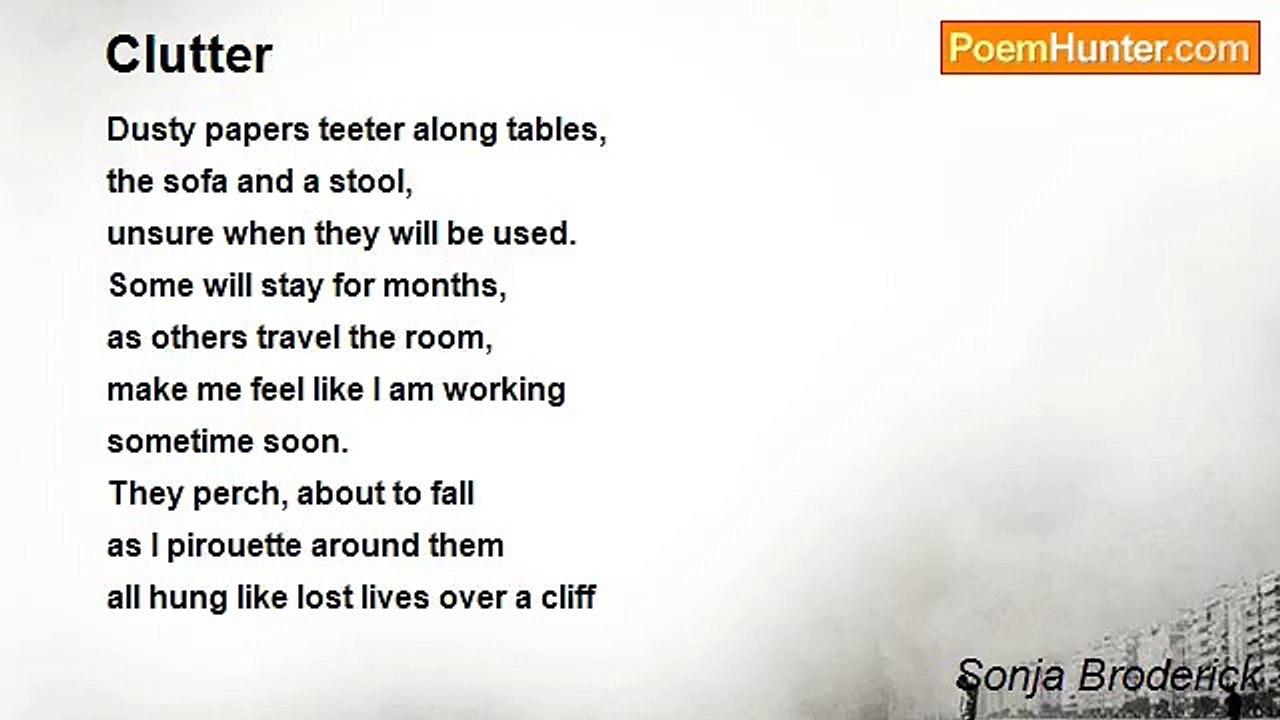 Sonja Broderick - Clutter