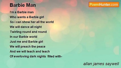 allan james saywell - Barbie Man