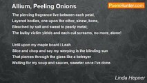 Linda Hepner - Allium, Peeling Onions